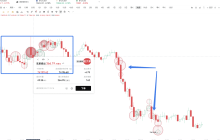 Who was selling during the plummet last night?