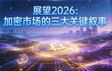 展望2026：加密市场的三大关键叙事