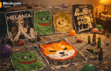 派对后的迷因币：2025年揭示了大规模投机的真相