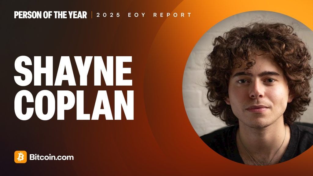 2025 End of Year Report Person of the Year Shayne Coplan
