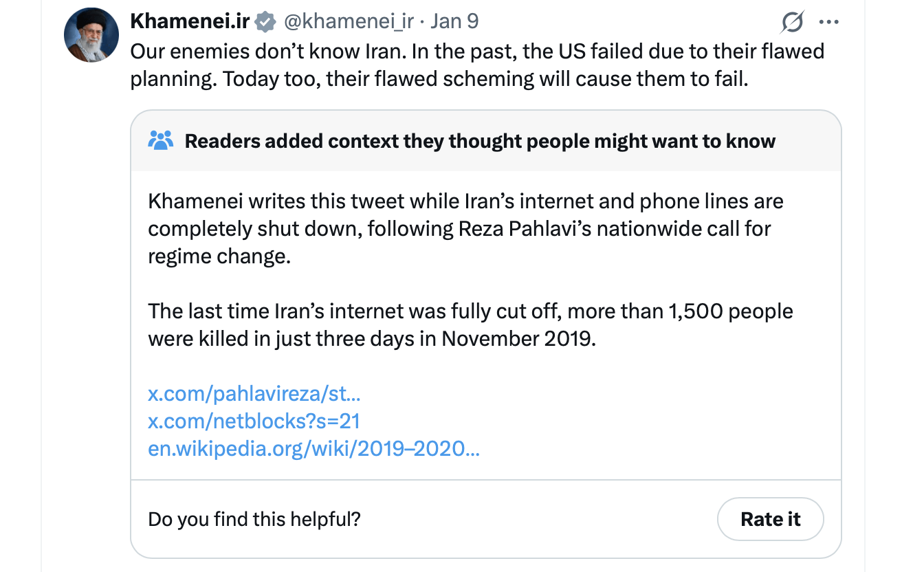 Bitchat Sees Rapid Uptake in Iran During Nationwide Internet Blackout