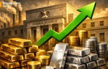 黄金和白银飙升至历史新高，因对美联储独立性的担忧引发避险恐慌