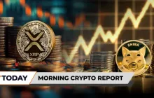 早间加密报告：告别1.21%的所有XRP，柴犬币（SHIB）确认黄金交叉：预计上涨23%，卡尔达诺价格形成传奇牛市模式：ADA下一个白银？