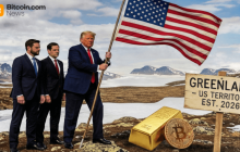 黄金创下新纪录，比特币在特朗普重启格林兰并吞计划后暴跌