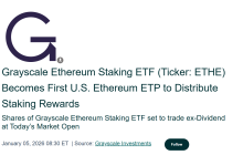 当以太坊给 TradFi 发利息：质押新高，退出清空，ETH 正迎来结构拐点？