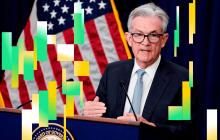 比特币保持低迷，黄金在杰罗姆·鲍威尔的讲话后飙升至超过5,400美元的新纪录。