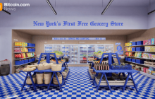 Polymarket的免费杂货店快闪活动旨在超越Kalshi的病毒式赠品活动