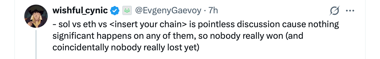 Wintermute创始人对加密货币的方向持冷漠态度