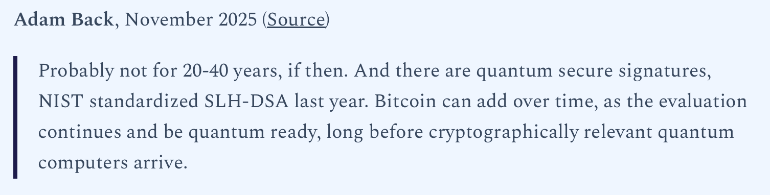 Nic Carter Maps Developer Views on Quantum Threats to Bitcoin Security