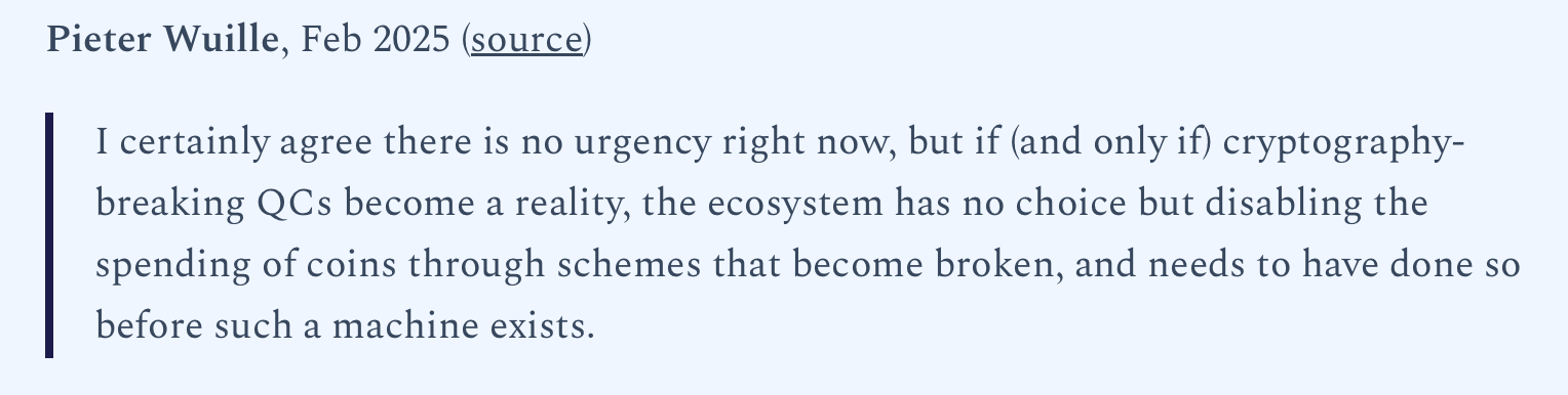 Nic Carter Maps Developer Views on Quantum Threats to Bitcoin Security