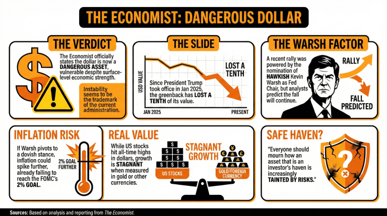 现在是官方：分析师认为美元是“危险”的资产