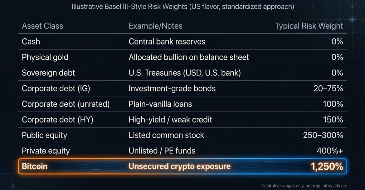 战略首席执行官呼吁重新思考巴塞尔对比特币1,250%的风险资本处理 战略首席执行官呼吁重新思考巴塞尔对比特币1,250%的风险资本处理