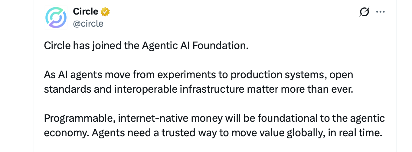Circle、摩根大通和华为签署Agentic AI治理努力