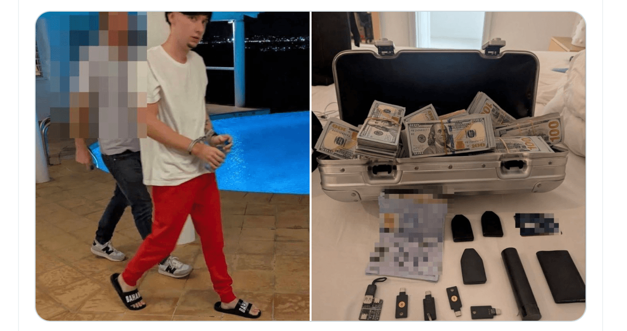 FBI逮捕与4600万美元美国法警加密钱包盗窃相关的弗吉尼亚男子