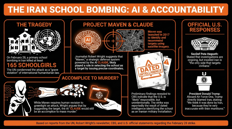 分析师：AI 可能参与了伊朗女孩学校的大屠杀