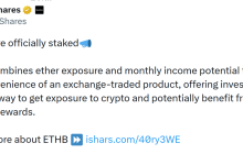 当华尔街的 ETH 开始「生息」：从贝莱德的 ETHB，看以太坊的资产属性转向