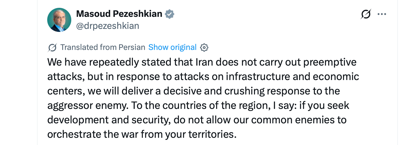 Iran Signals Diplomatic Opening on US-Israel War With Strict Non-Negotiable Conditions