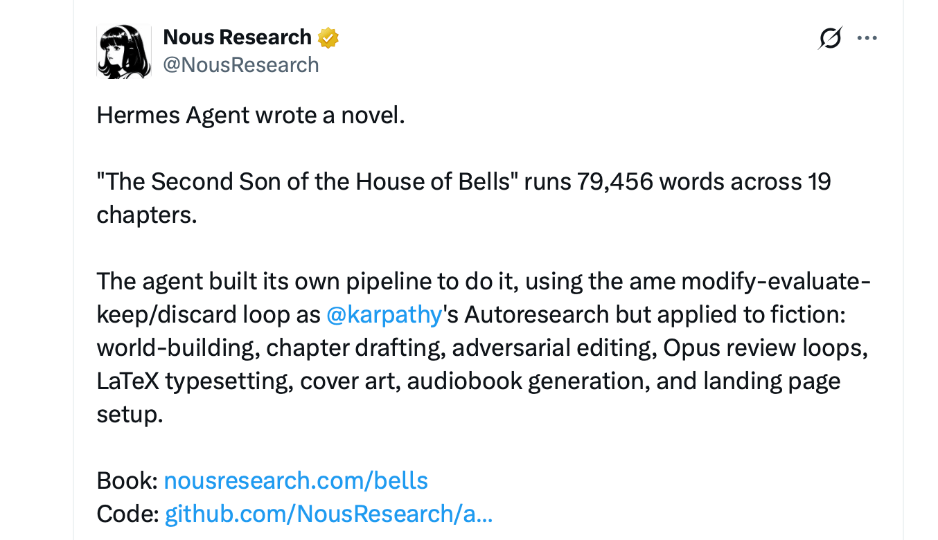 什么是赫尔墨斯代理?Nous研究的自我改进AI解释 什么是赫尔墨斯代理?Nous研究的自我改进AI解释