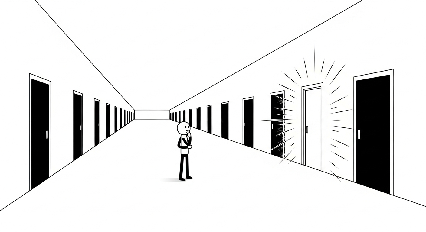 100扇门中找到那1扇