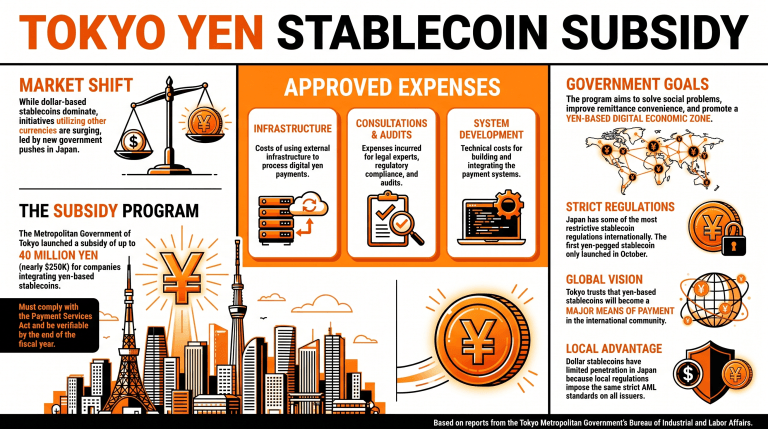 Tokyo Offers Subsidies to Companies Promoting Digital Yen Usage