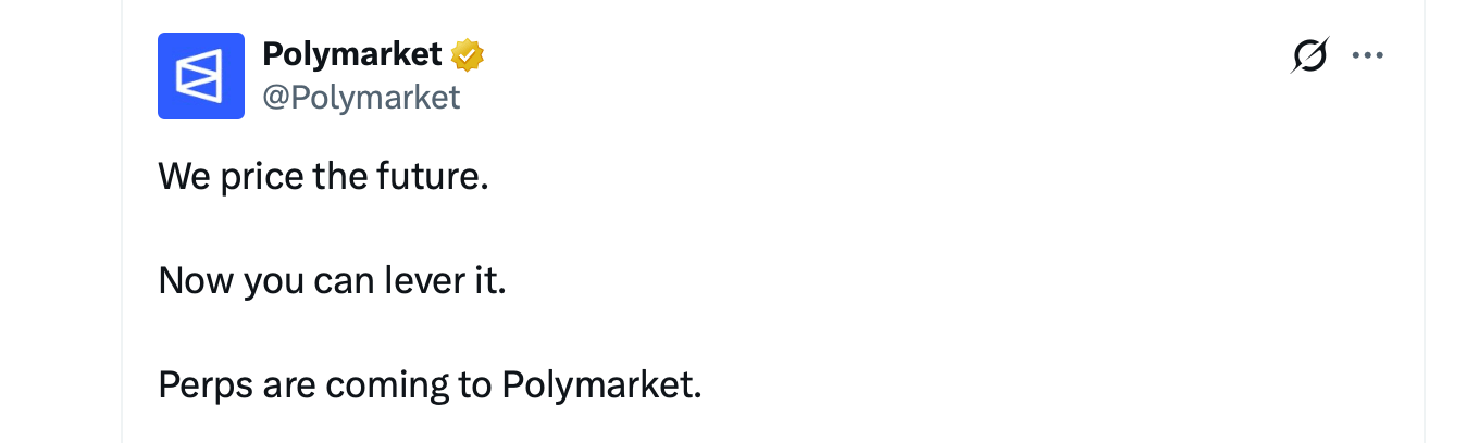 Polymarket 在 2026 年为美国市场推出永久期货交易