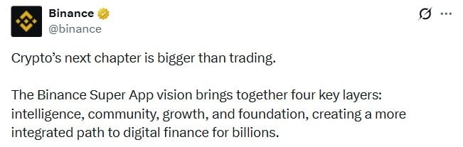 加密货币的下一个20亿用户不会仅仅来自交易，币安解释