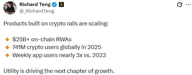 加密货币的下一个20亿用户不会仅仅来自交易，币安解释