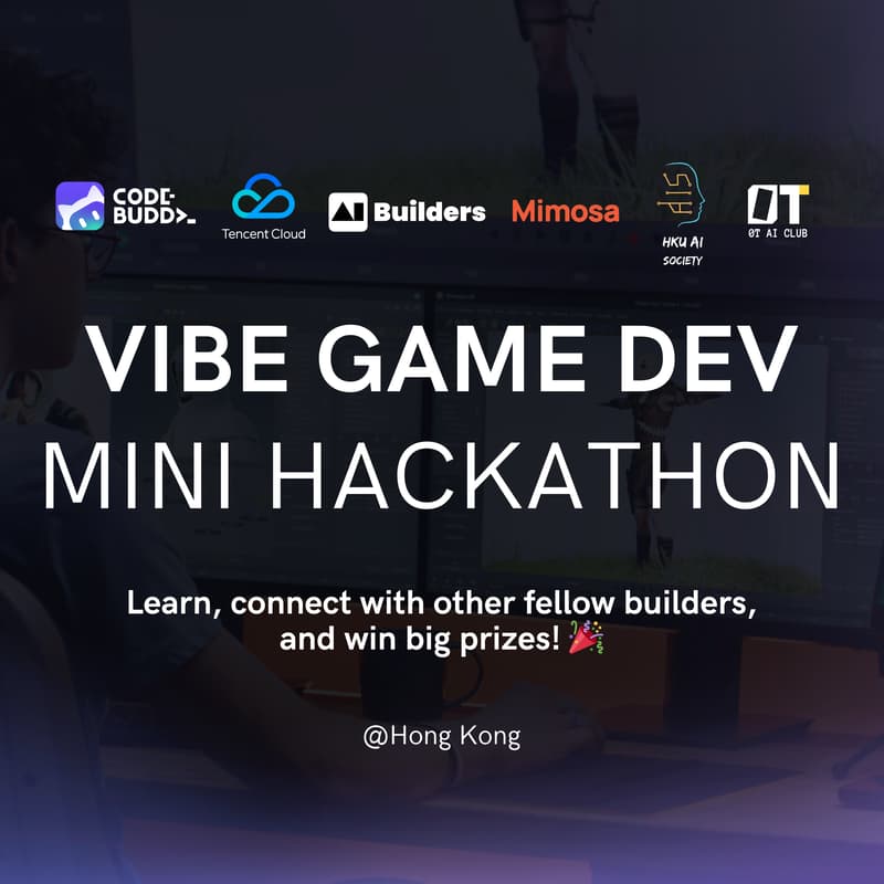Vibe Game Dev Mini Hackathon 的封面图片