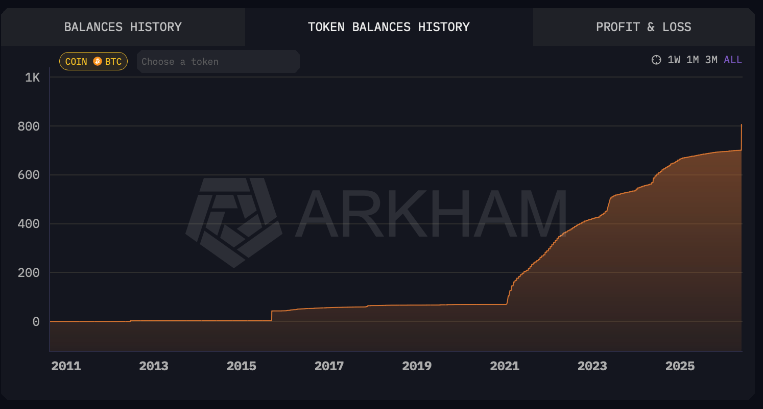 Bitcoin blockchain explorer showcasing the burn address's activity over the years. 