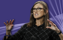 凯西·伍德的ARK投资在加密货币股票下滑时买入Coinbase、Circle、Bullish和Robinhood的低迷。
