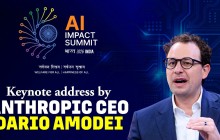 Anthropic CEO Dario Amodei（达里奥·阿莫代）：AI 指数级发展，印度是应对机遇与风险的关键
