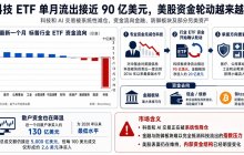 科技 ETF 单月流出接近 90 亿美元