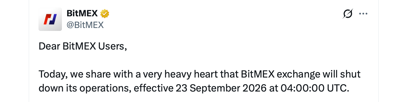 BitMEX关闭,永续合约的发明规则竞争对手 BitMEX关闭,永续合约的发明规则竞争对手