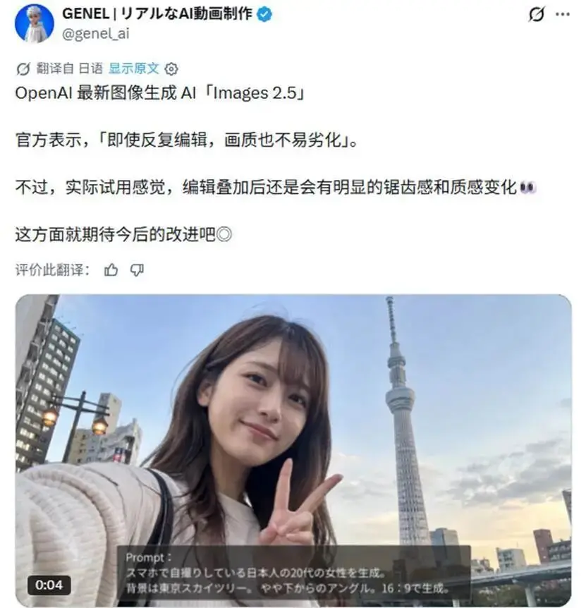 ChatGPT Images 2.5来了：这次，其他生图模型真的要紧张了