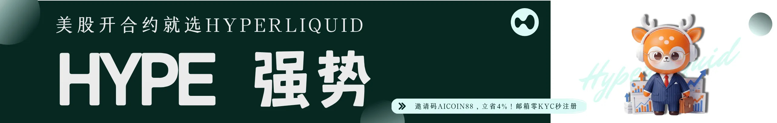 返4%！HYPE强势，美股合约选它准没错