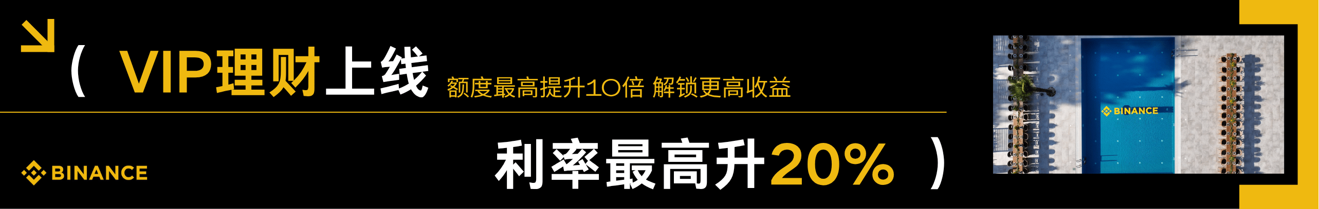 VIP理财上线 利率最高升20%
