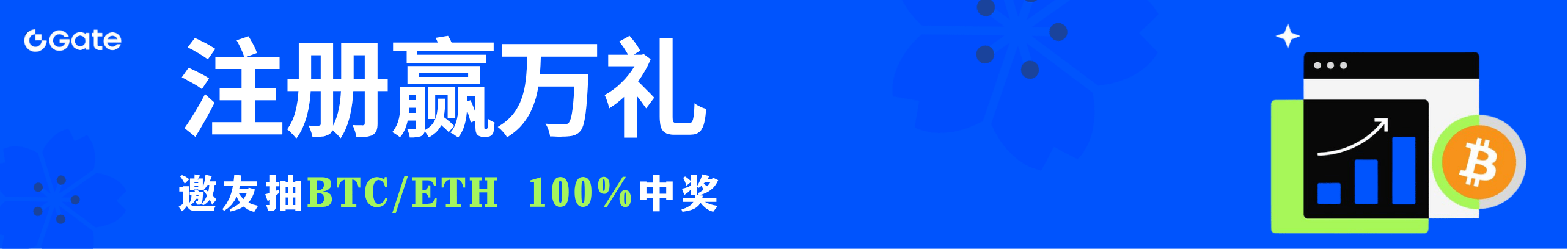 注册赢$10000+，邀友抽币100%中